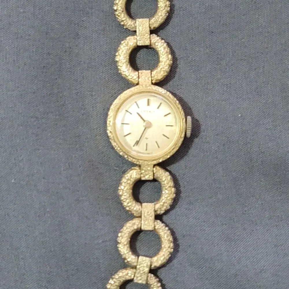 Vtg Seiko Gold Tone Automatic Wind-up Watch - Picture 4 of 11